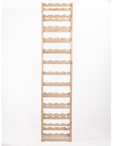Regały - Drewniany regał na wino RW-1 /52 butelki/ Naturalny - product 3