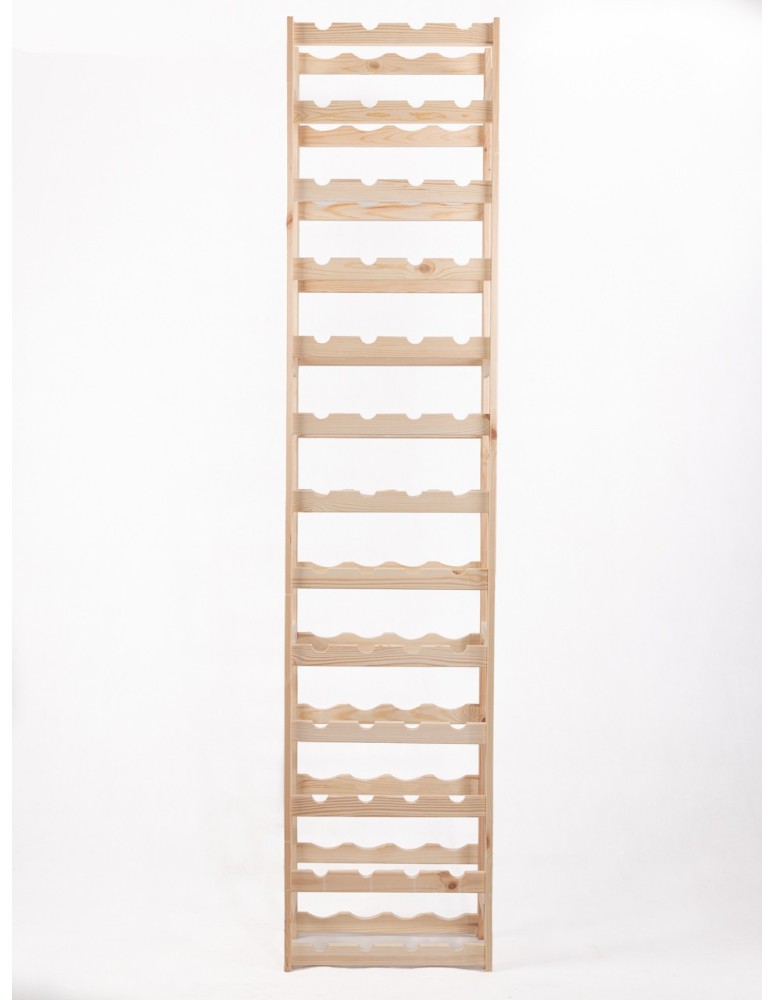 Regały - Drewniany regał na wino RW-1 /52 butelki/ Naturalny - product b2b.wamar.biz 3