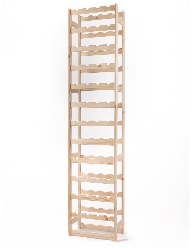 Regały - Drewniany regał na wino RW-1 /52 butelki/ Naturalny - product b2b.wamar.biz 4