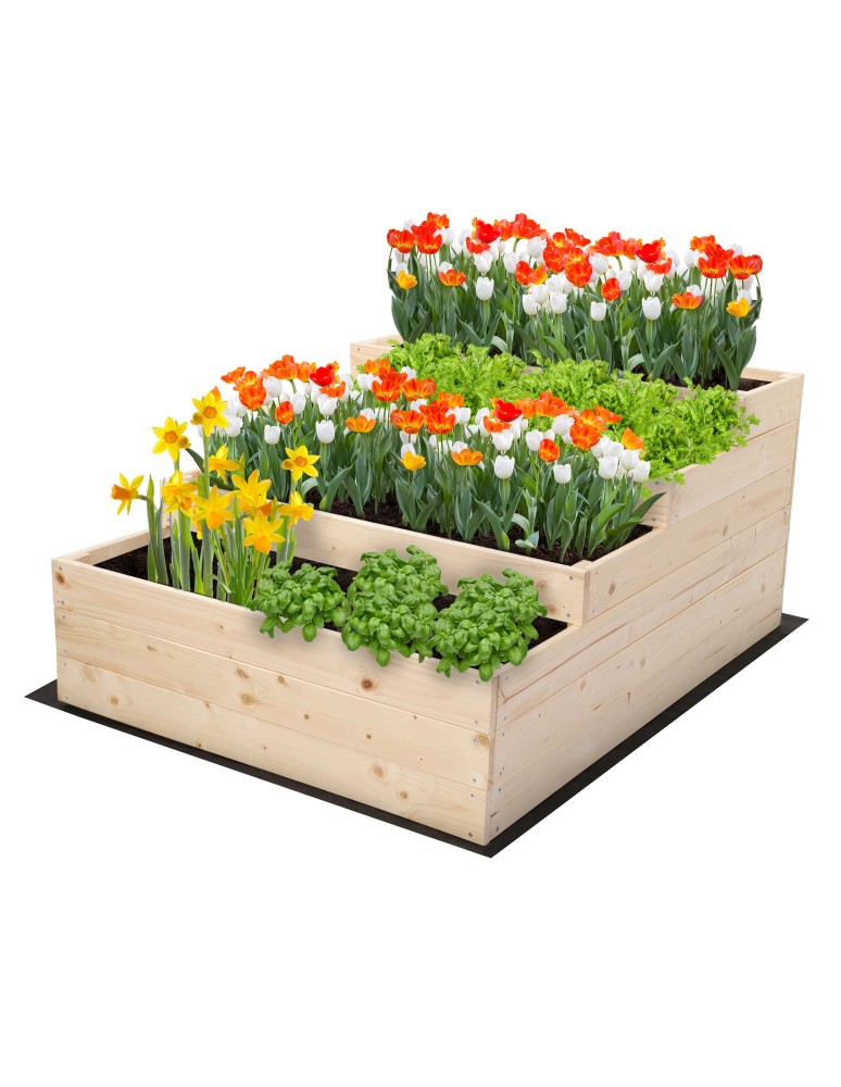 Grządki i Warzywniaki - Skrzynia na warzywa warzywnik drewniana 54x90x120 GRATISY WYSOKA ECO - product b2b.wamar.biz 2