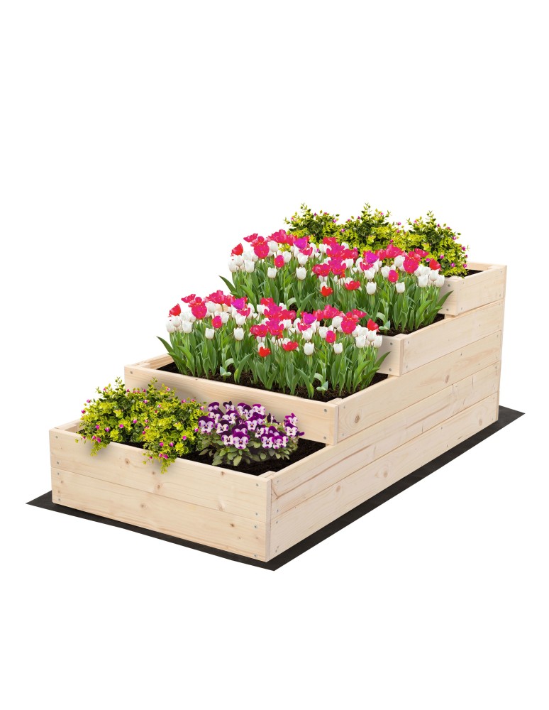 Grządki i Warzywniaki - Skrzynie na warzywa warzywniak donica drewniany 45x60x120 GRATISY EKO - product b2b.wamar.biz 2