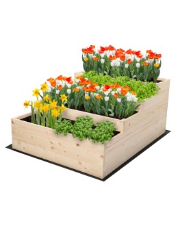 Skrzynia na warzywa warzywnik IMPREGNOWANY 54x90x120 GRATISY WYSOKA ECO - product 2