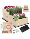 Skrzynia na warzywa warzywnik IMPREGNOWANY 54x60x120 GRATISY WYSOKA ECO