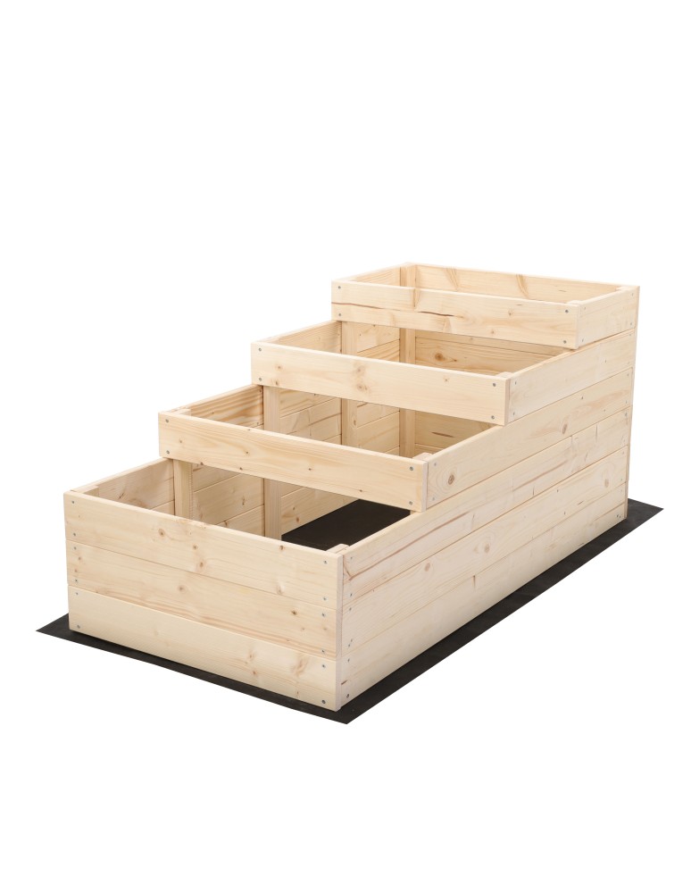 Grządki i Warzywniaki - Skrzynia na warzywa warzywnik IMPREGNOWANY 54x60x120 GRATISY WYSOKA ECO - product b2b.wamar.biz 3