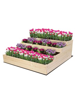 Skrzynie na warzywa warzywniak donica IMPREGNOWANY 45x120x120 GRATISY EKO - product 2