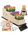 Skrzynie na warzywa warzywniak donica IMPREGNOWANY 45x30x120 GRATISY EKO