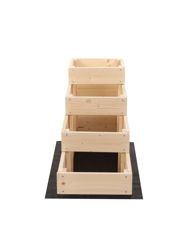 Grządki i Warzywniaki - Skrzynia na warzywa warzywniak grządka IMPREGNOWANY 36x30x120 GRATISY EKO - product b2b.wamar.biz 5