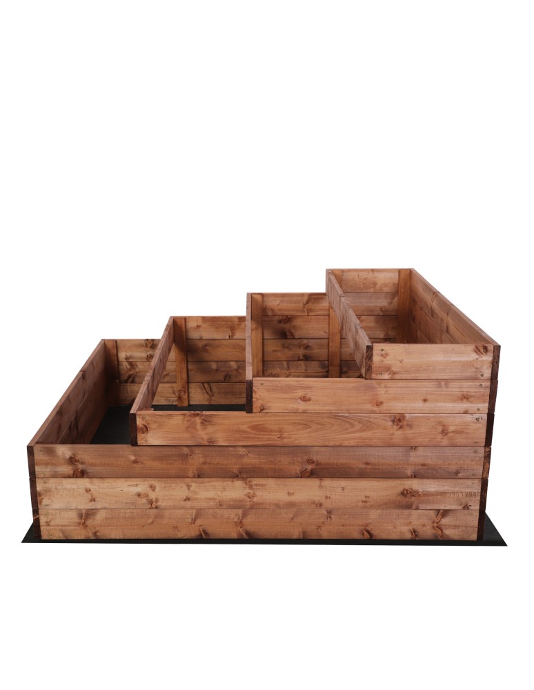 Grządki i Warzywniaki - Skrzynia na warzywa warzywnik IMPREGNOWANY 54x120x120 GRATISY WYSOKA ECO - product b2b.wamar.biz 5