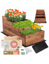 Skrzynia na warzywa warzywnik IMPREGNOWANY 54x60x120 GRATISY WYSOKA ECO