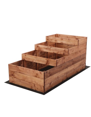 Grządki i Warzywniaki - Skrzynia na warzywa warzywnik IMPREGNOWANY 54x60x120 GRATISY WYSOKA ECO - product 3