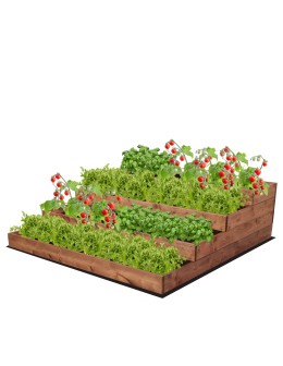 Skrzynia na warzywa warzywniak grządka IMPREGNOWANY 36x120x120 GRATISY EKO - product 2