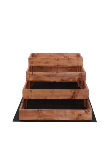 Grządki i Warzywniaki - Skrzynia na warzywa warzywniak grządka IMPREGNOWANY 36x60x120 GRATISY EKO - product 5