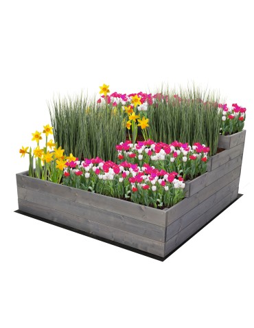 Skrzynia na warzywa warzywnik IMPREGNOWANY 54x120x120 GRATISY WYSOKA ECO - product 2