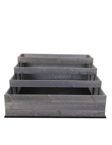 Grządki i Warzywniaki - Skrzynia na warzywa warzywnik IMPREGNOWANY 54x120x120 GRATISY WYSOKA ECO - product 4