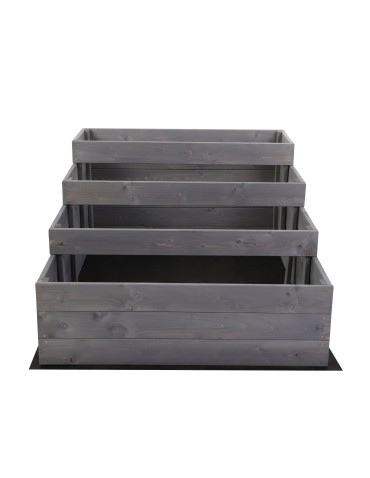 Grządki i Warzywniaki - Skrzynia na warzywa warzywnik IMPREGNOWANY 54x90x120 GRATISY WYSOKA ECO - produkt 5