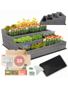 Skrzynie na warzywa warzywniak donica IMPREGNOWANY 45x120x120 GRATISY EKO