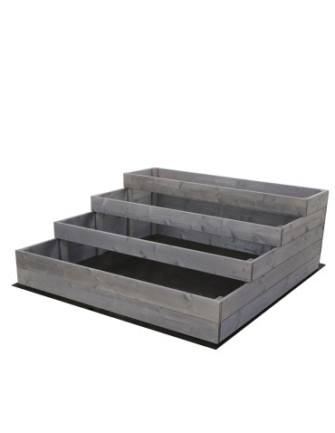 Grządki i Warzywniaki - Skrzynie na warzywa warzywniak donica IMPREGNOWANY 45x120x120 GRATISY EKO - product 3