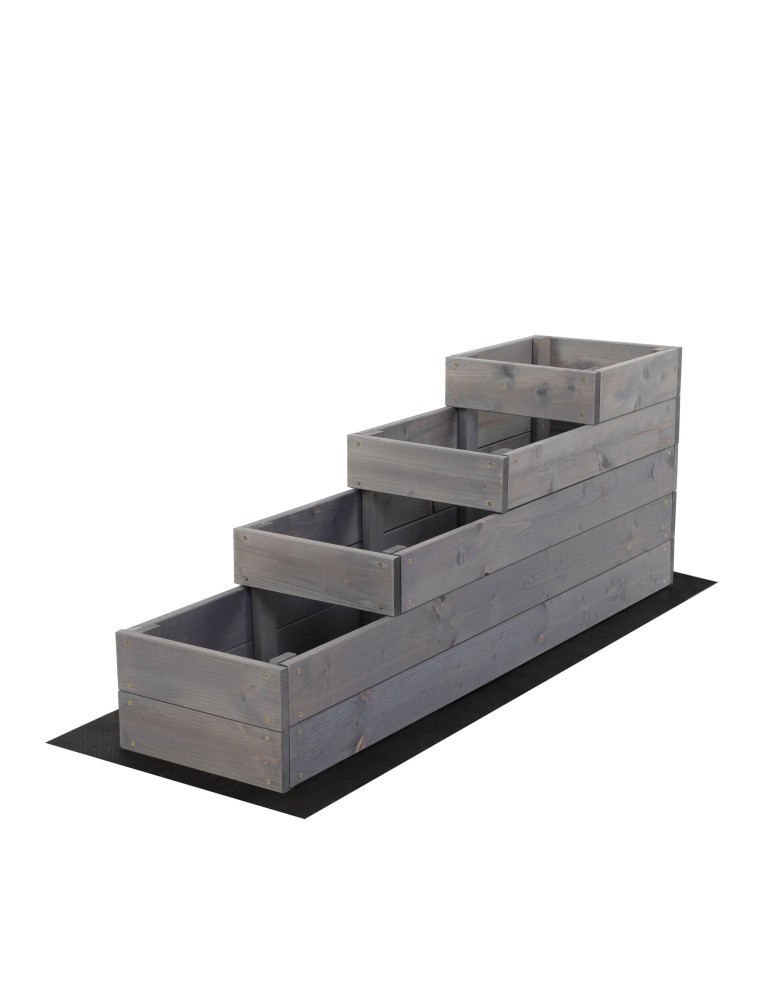 Grządki i Warzywniaki - Skrzynie na warzywa warzywniak donica IMPREGNOWANY 45x30x120 GRATISY EKO - product b2b.wamar.biz 3