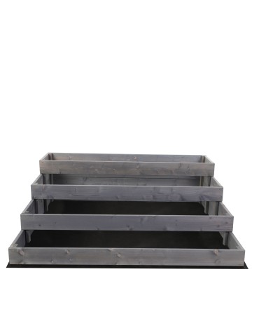 Grządki i Warzywniaki - Skrzynia na warzywa warzywniak grządka IMPREGNOWANY 36x120x120 GRATISY EKO - product 5