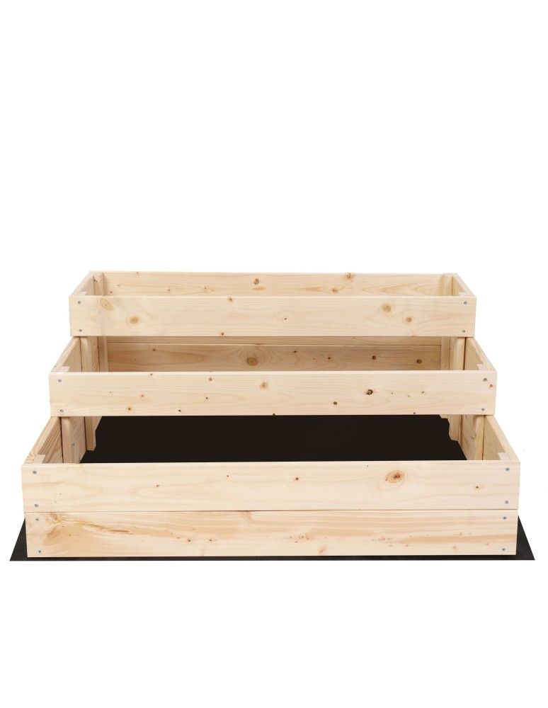 Grządki i Warzywniaki - Skrzynia na warzywa warzywniak grządka drewniany 36x90x90 GRATISY EKO - product b2b.wamar.biz 5