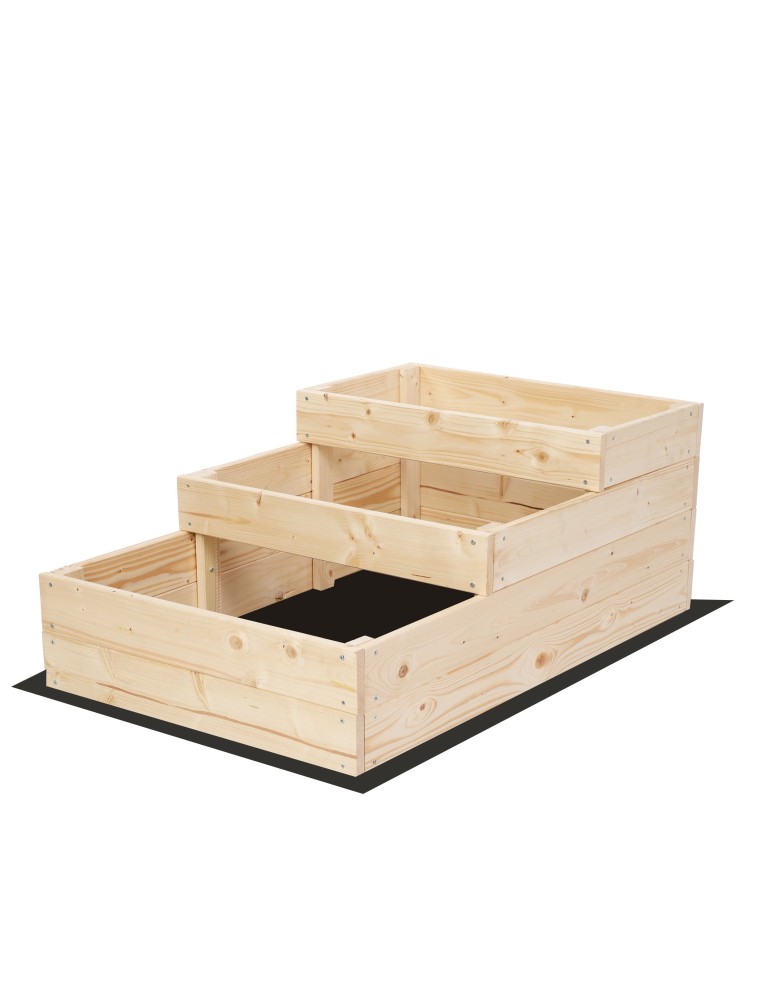 Grządki i Warzywniaki - Skrzynia na warzywa warzywniak grządka drewniany 36x60x90 GRATISY EKO - product b2b.wamar.biz 3