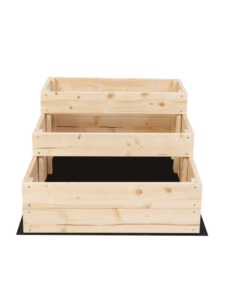 Grządki i Warzywniaki - Skrzynia na warzywa warzywniak grządka drewniany 36x60x90 GRATISY EKO - product b2b.wamar.biz 4