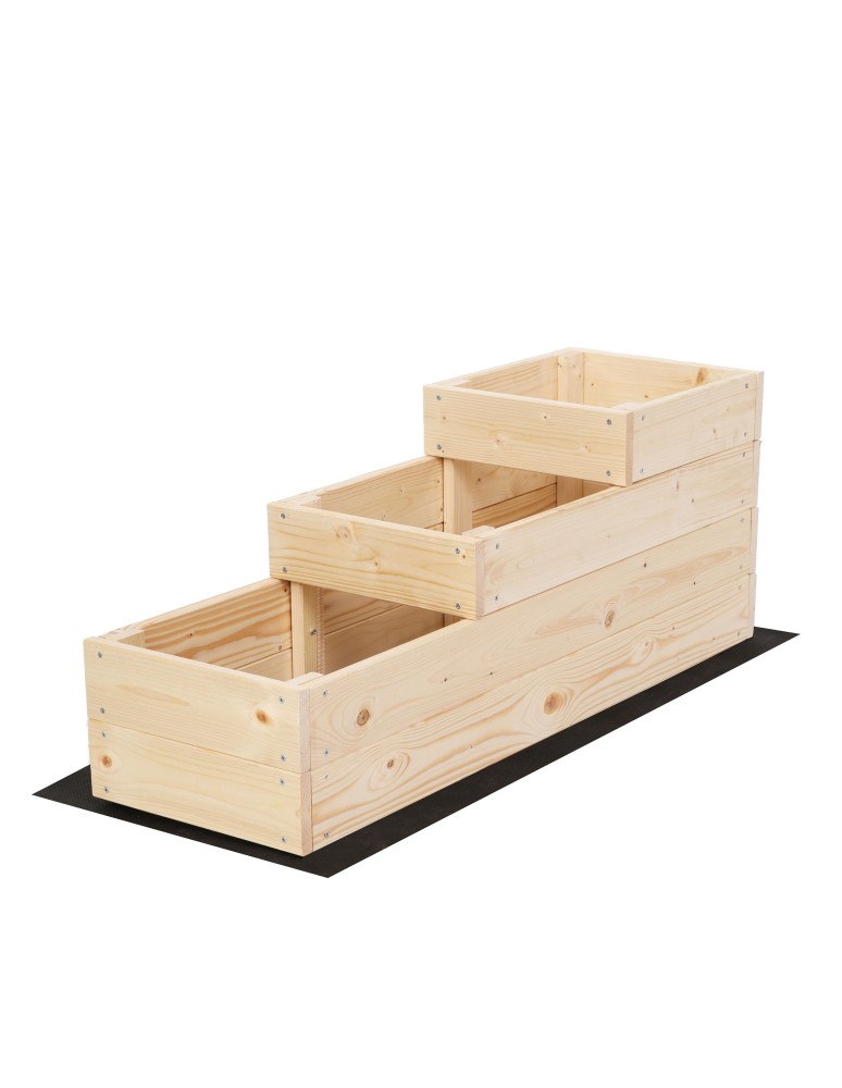 Grządki i Warzywniaki - Skrzynia na warzywa warzywniak grządka drewniany 36x30x90 GRATISY EKO - product b2b.wamar.biz 3