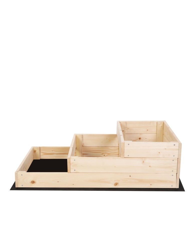 Grządki i Warzywniaki - Skrzynia na warzywa warzywniak inspekt drewniany 27x60x90 GRATISY ECO - product b2b.wamar.biz 5