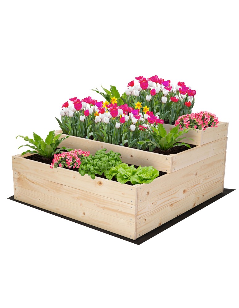 Grządki i Warzywniaki - Skrzynie na warzywa warzywniak donica IMPREGNOWANY 45x90x90 GRATISY EKO - product b2b.wamar.biz 2