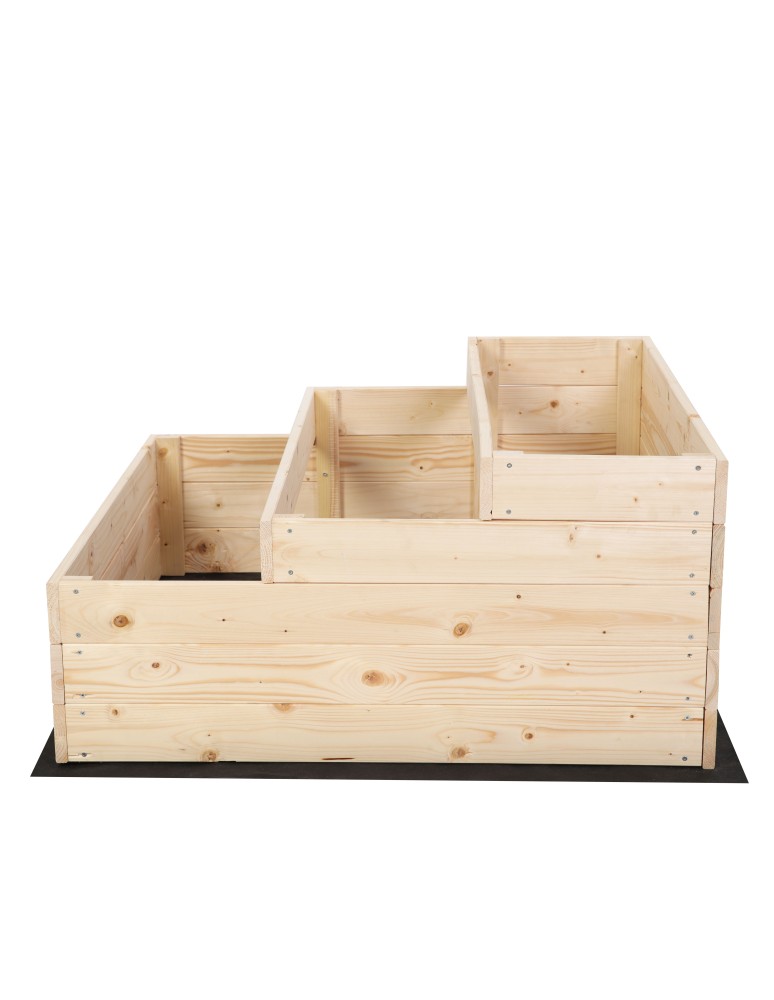 Grządki i Warzywniaki - Skrzynie na warzywa warzywniak donica IMPREGNOWANY 45x90x90 GRATISY EKO - product b2b.wamar.biz 4