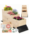 Skrzynie na warzywa warzywniak donica IMPREGNOWANY 45x30x90 GRATISY EKO