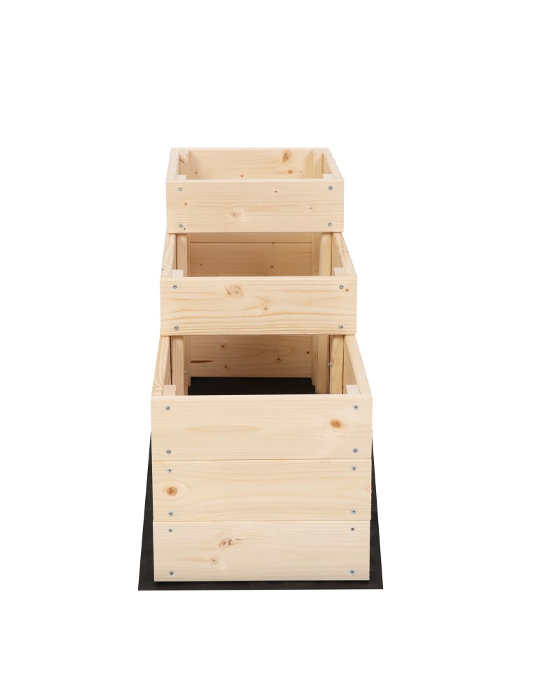 Grządki i Warzywniaki - Skrzynie na warzywa warzywniak donica IMPREGNOWANY 45x30x90 GRATISY EKO - product b2b.wamar.biz 4