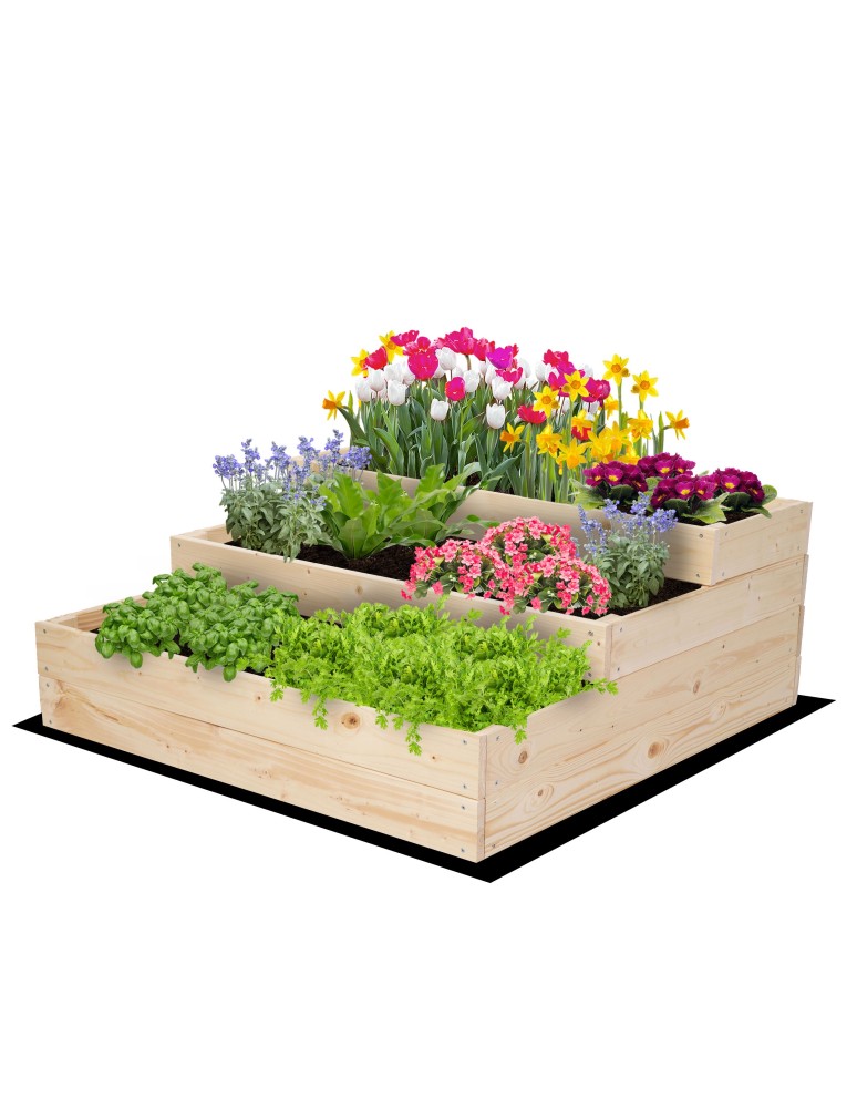 Grządki i Warzywniaki - Skrzynia na warzywa warzywniak grządka IMPREGNOWANY 36x90x90 GRATISY EKO - product b2b.wamar.biz 2