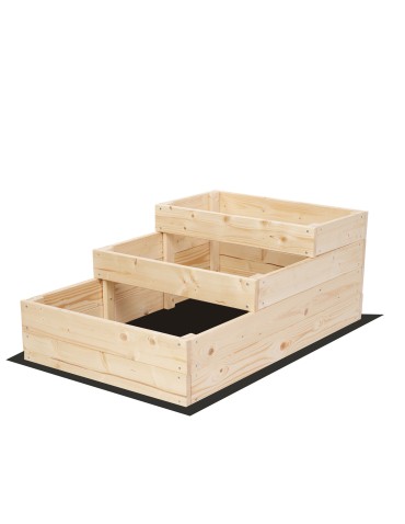 Grządki i Warzywniaki - Skrzynia na warzywa warzywniak grządka IMPREGNOWANY 36x60x90 GRATISY EKO - produkt 3