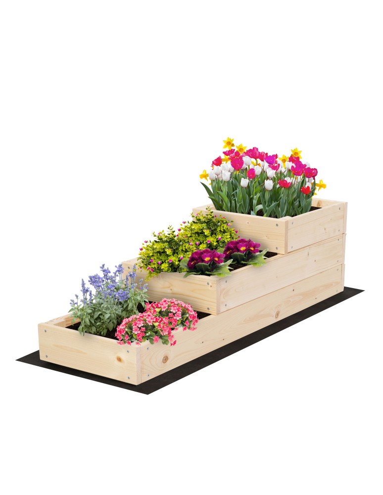 Grządki i Warzywniaki - Skrzynia na warzywa warzywniak inspekt IMPREGNOWANY 27x30x90 GRATISY ECO - product b2b.wamar.biz 2