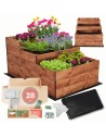 Skrzynie na warzywa warzywniak donica IMPREGNOWANY 45x60x90 GRATISY EKO