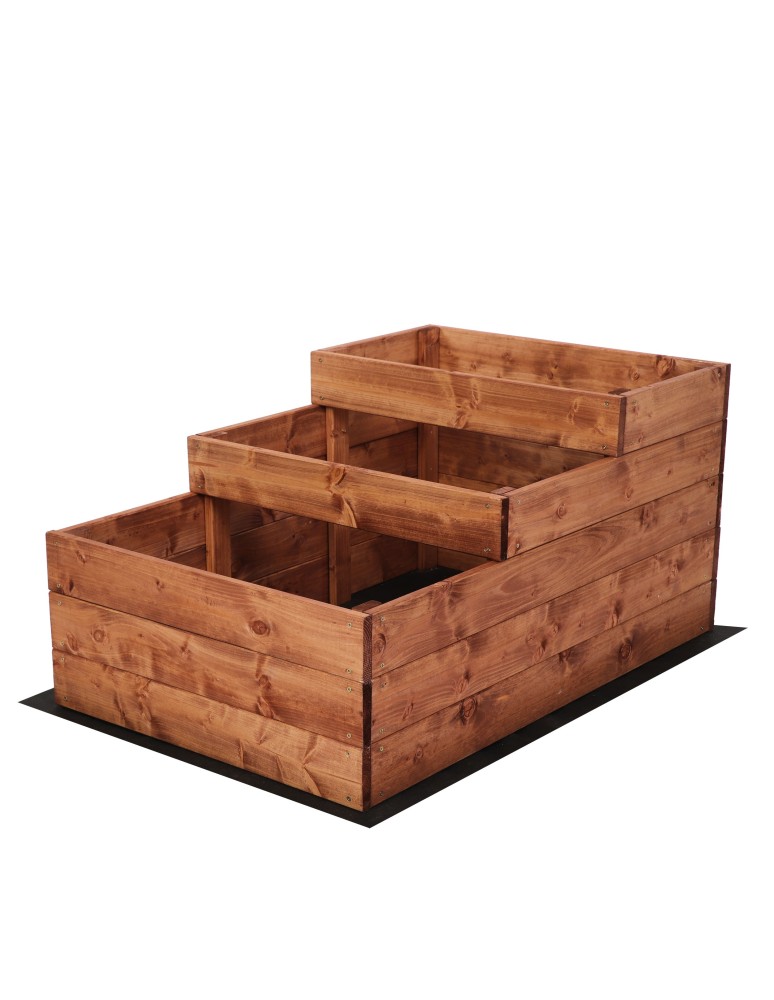 Grządki i Warzywniaki - Skrzynie na warzywa warzywniak donica IMPREGNOWANY 45x60x90 GRATISY EKO - product b2b.wamar.biz 3