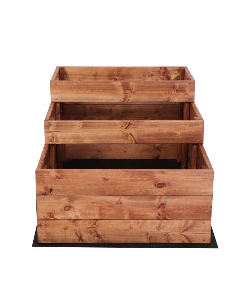 Grządki i Warzywniaki - Skrzynie na warzywa warzywniak donica IMPREGNOWANY 45x60x90 GRATISY EKO - product b2b.wamar.biz 4