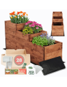 Skrzynie na warzywa warzywniak donica IMPREGNOWANY 45x30x90 GRATISY EKO