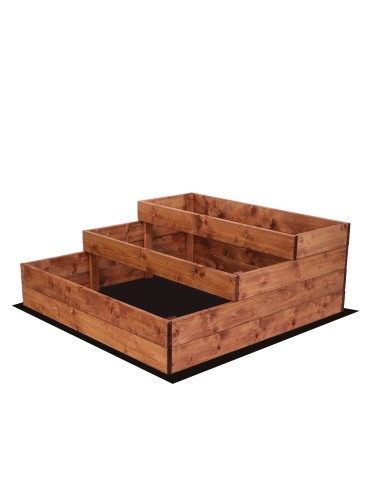 Grządki i Warzywniaki - Skrzynia na warzywa warzywniak grządka IMPREGNOWANY 36x90x90 GRATISY EKO - product 3