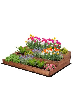 Skrzynia na warzywa warzywniak inspekt IMPREGNOWANY 27x120x90 GRATISY ECO - product 2