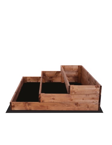 Grządki i Warzywniaki - Skrzynia na warzywa warzywniak inspekt IMPREGNOWANY 27x120x90 GRATISY ECO - product 4