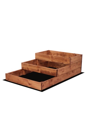 Grządki i Warzywniaki - Skrzynia na warzywa warzywniak inspekt IMPREGNOWANY 27x60x90 GRATISY ECO - product 3