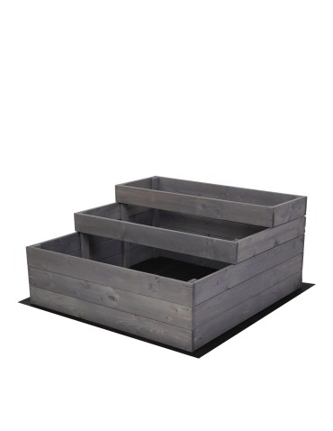 Grządki i Warzywniaki - Skrzynie na warzywa warzywniak donica IMPREGNOWANY 45x90x90 GRATISY EKO - product 3