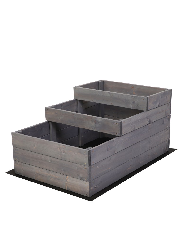 Grządki i Warzywniaki - Skrzynie na warzywa warzywniak donica IMPREGNOWANY 45x60x90 GRATISY EKO - product b2b.wamar.biz 3