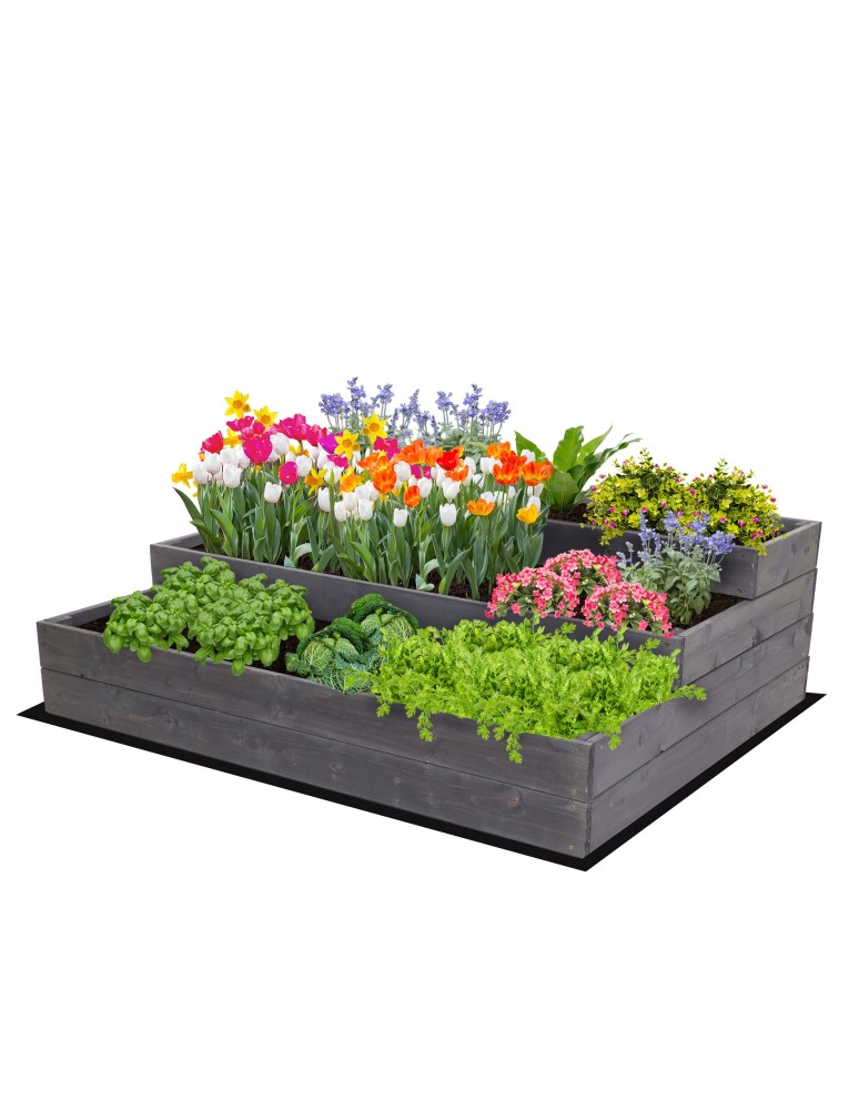 Grządki i Warzywniaki - Skrzynia na warzywa warzywniak grządka IMPREGNOWANY 36x120x90 GRATISY EKO - product b2b.wamar.biz 2