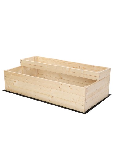 Grządki i Warzywniaki - Skrzynia na warzywa warzywniak grządka drewniany 36x120x60 GRATISY EKO - product 3