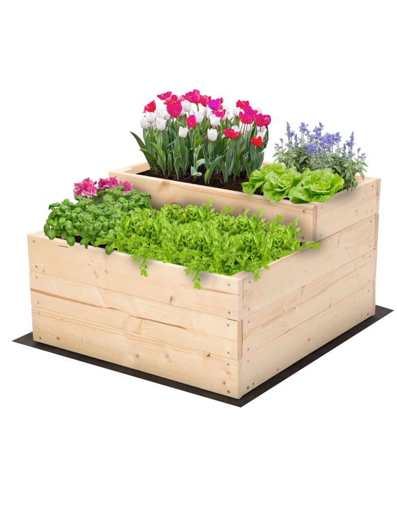 Grządki i Warzywniaki - Skrzynia na warzywa warzywniak grządka drewniany 36x60x60 GRATISY EKO - product b2b.wamar.biz 2