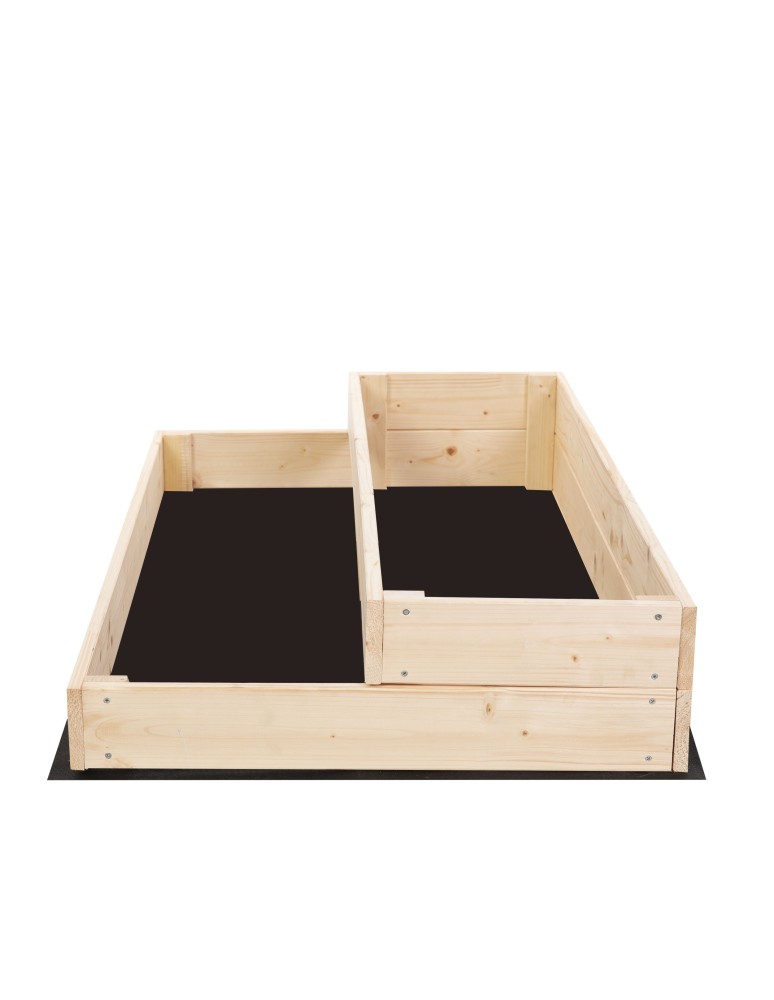 Grządki i Warzywniaki - Skrzynia na warzywa skrzynie na warzywniak drewniany 18x120x60 GRATISY EKO - product b2b.wamar.biz 4