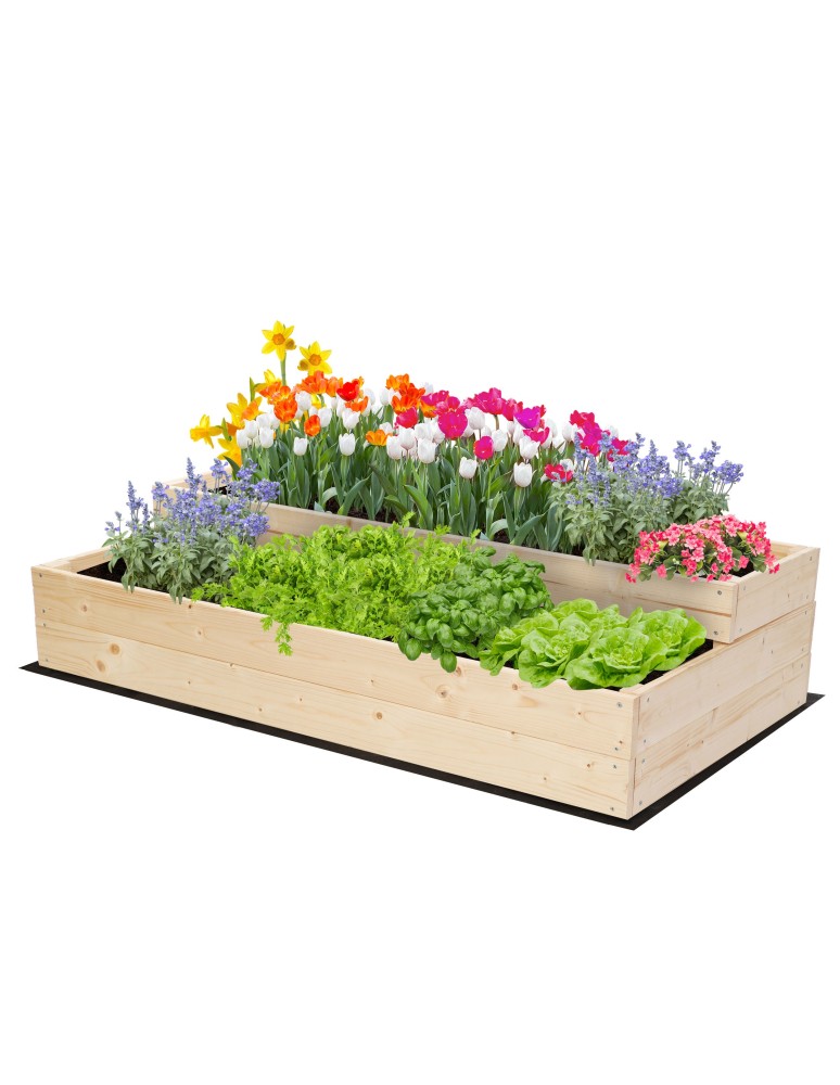 Grządki i Warzywniaki - Skrzynia na warzywa warzywniak inspekt IMPREGNOWANY 27x120x60 GRATISY ECO - product b2b.wamar.biz 2